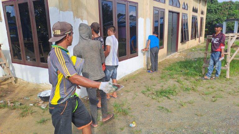 TMMD di Perbatasan: Membangun Fisik dan Mental Spiritual Melalui Rehab Masjid Prioritas