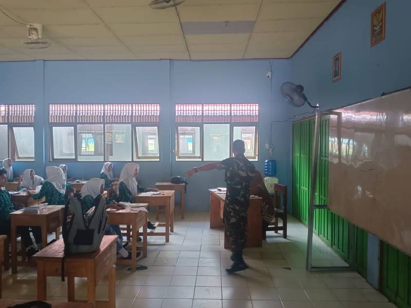 SMPN 1 Danau Panggang Belajar Matematika dengan Metode GASING, Hasilnya Siswa Semakin Antusias