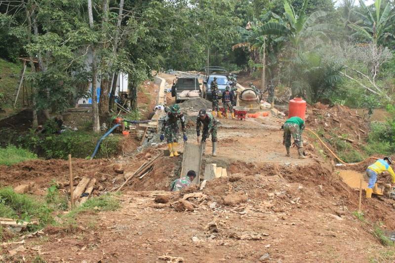 TMMD ke-124 di Tanah Laut: Pembangunan Box Culvert untuk Konektivitas Masyarakat”