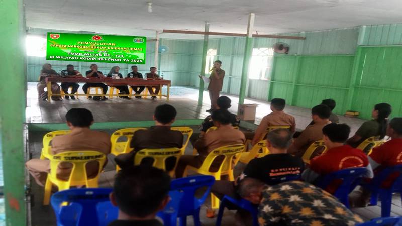 Merawat Kesadaran, Membangun Keamanan: TMMD Ke-124 Bukan Sekadar Infrastruktur Fisik, Tapi Juga Pancaran Penerangan Hukum dan Sosial di Nunukan Selatan