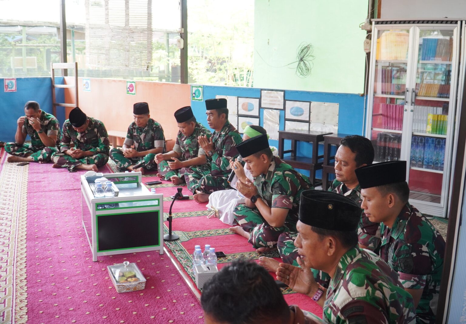 Perkuat Keimanan dan Keselamatan Prajurit, Kodim 0906/Kkr Gelar Doa Bersama