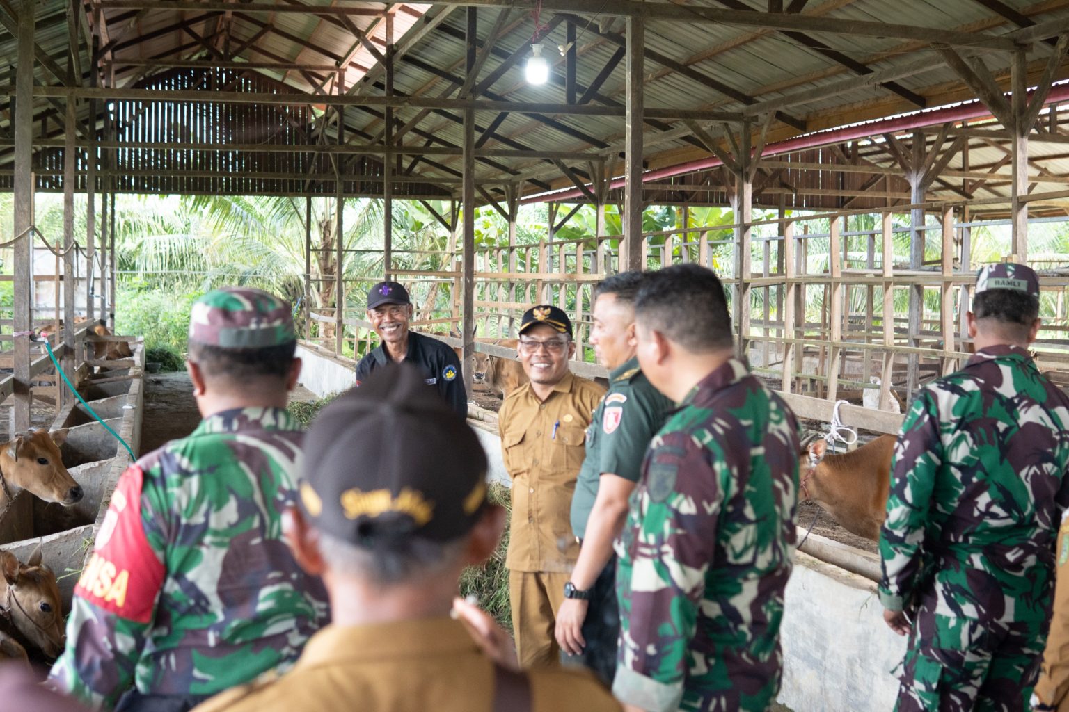Wasev Pengawasan dan Evaluasi Di Bidang Ketahanan Pangan Tinjau Kawasan Terintegrasi di Desa Cipari