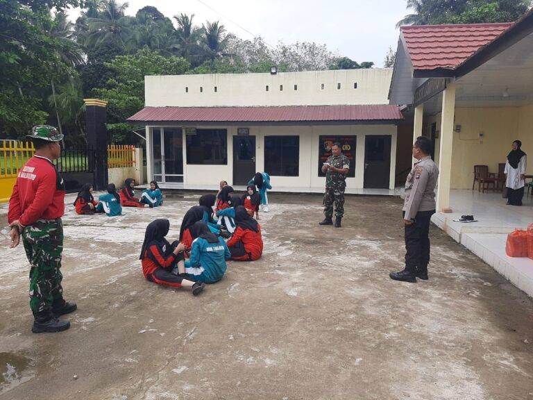 Seleksi Paskibra Kecamatan Lampihong: Babinsa dan Bhabinkamtibmas Berperan Aktif
