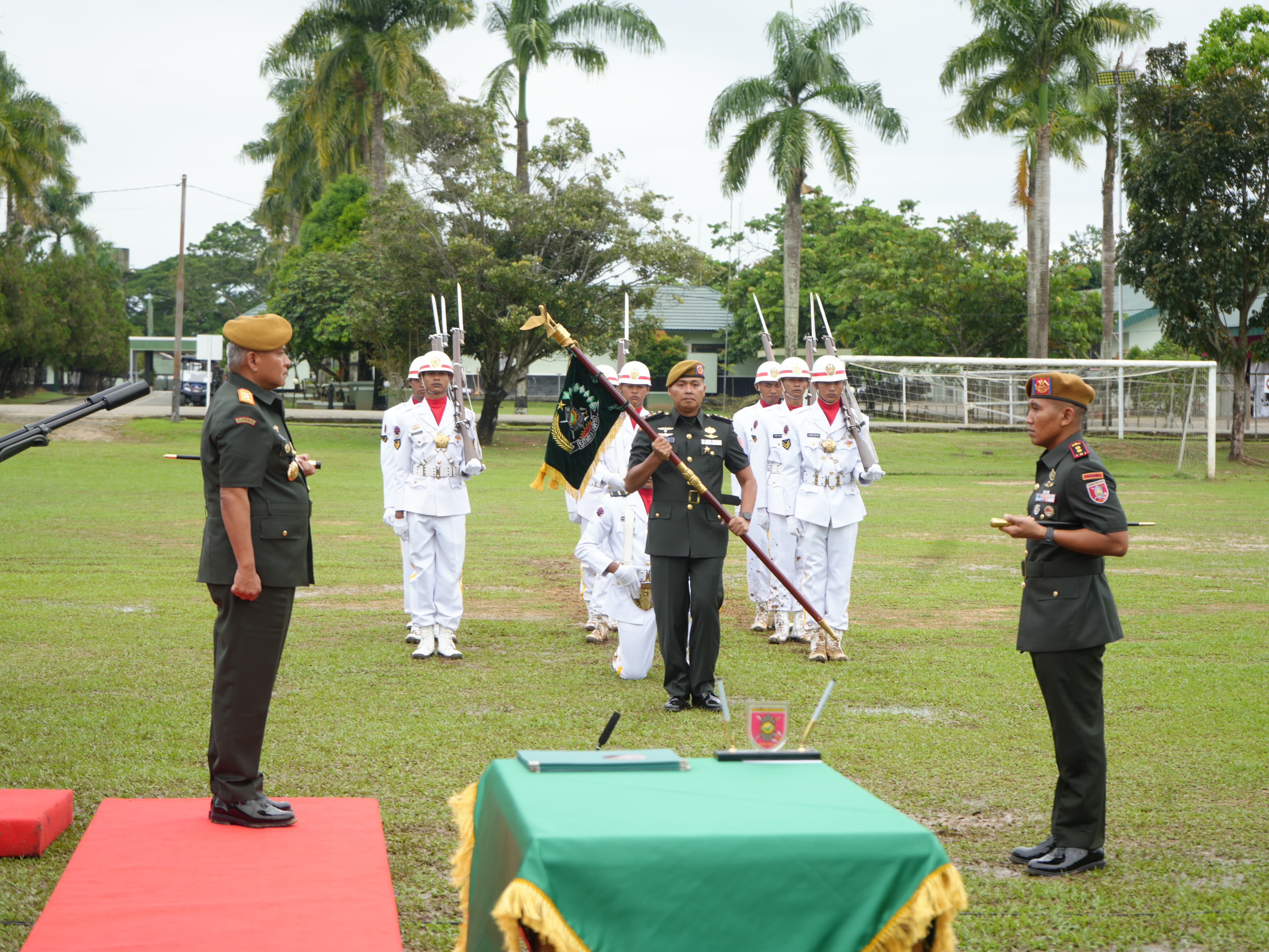 Serah Terima Jabatan Komandan Batalyon Arhanud 7/ABC