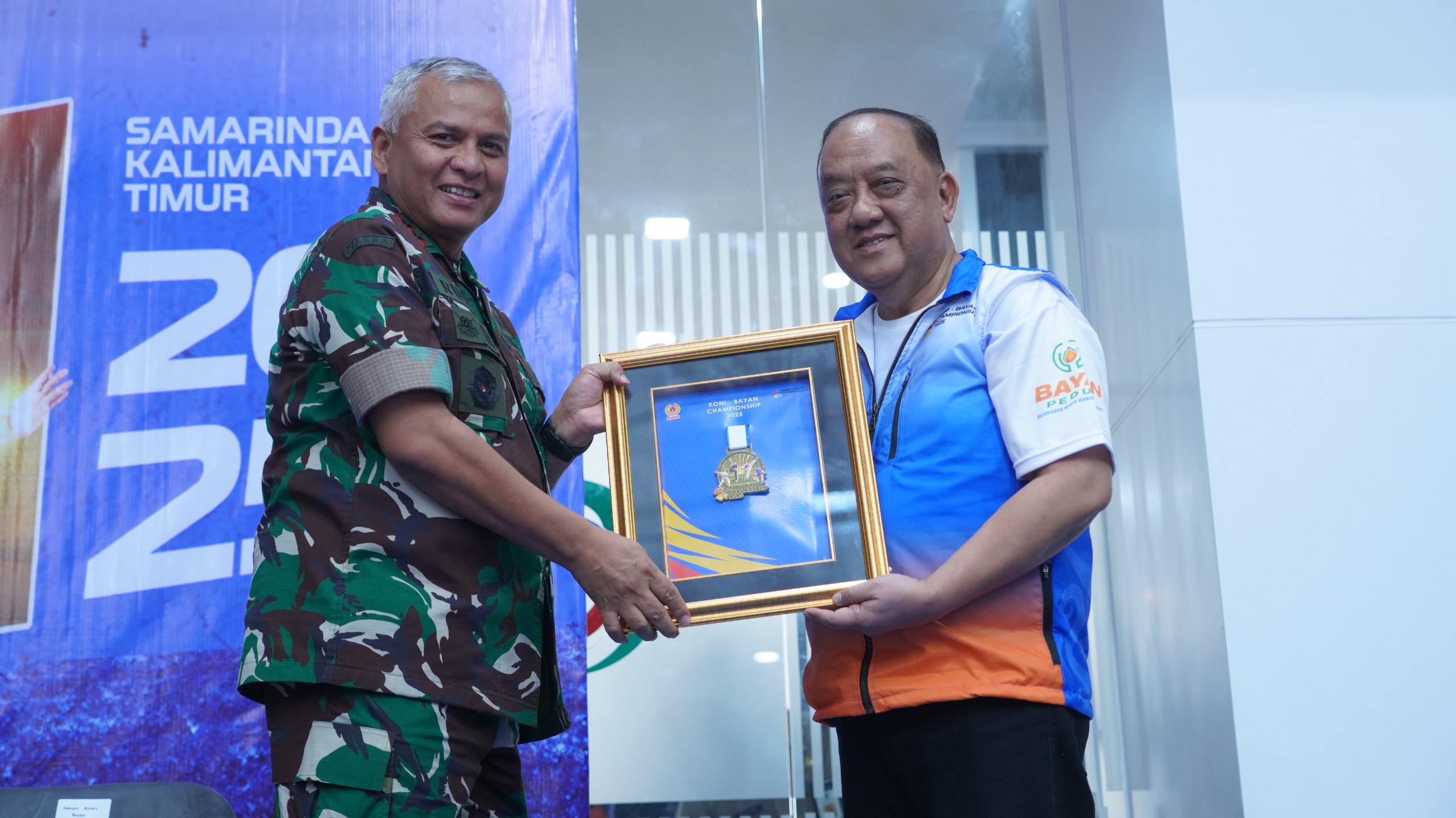 Pangdam VI/Mulawarman Hadiri Opening Ceremony KONI Bayan Championship II Tahun 2025 di Samarinda