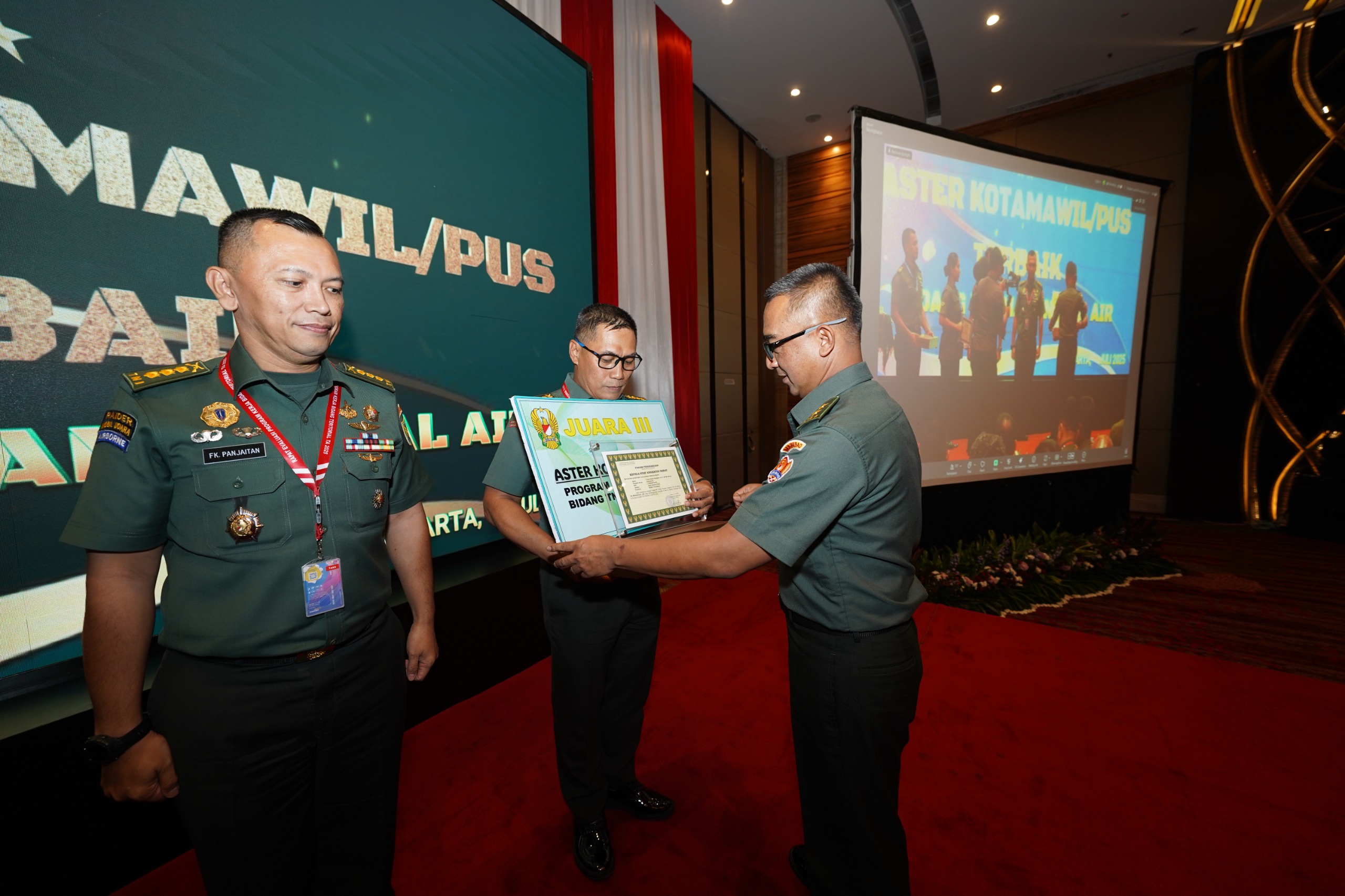 Kodam VI/Mulawarman Raih Penghargaan Teritorial TNI AD!