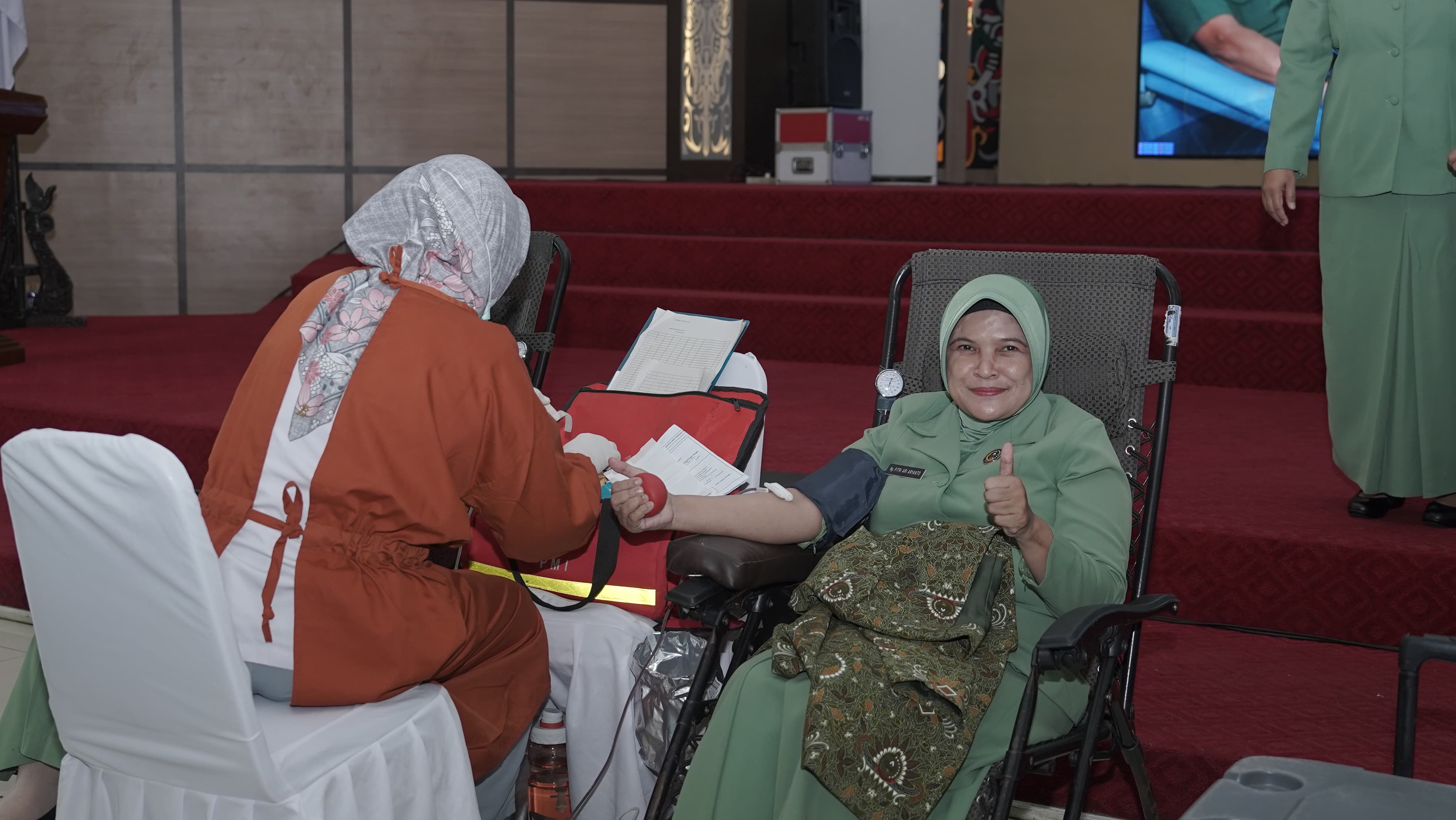 Bhakti Sosial Donor Darah dan Pengobatan Gratis Meriahkan HUT ke-67 Kodam VI/Mulawarman