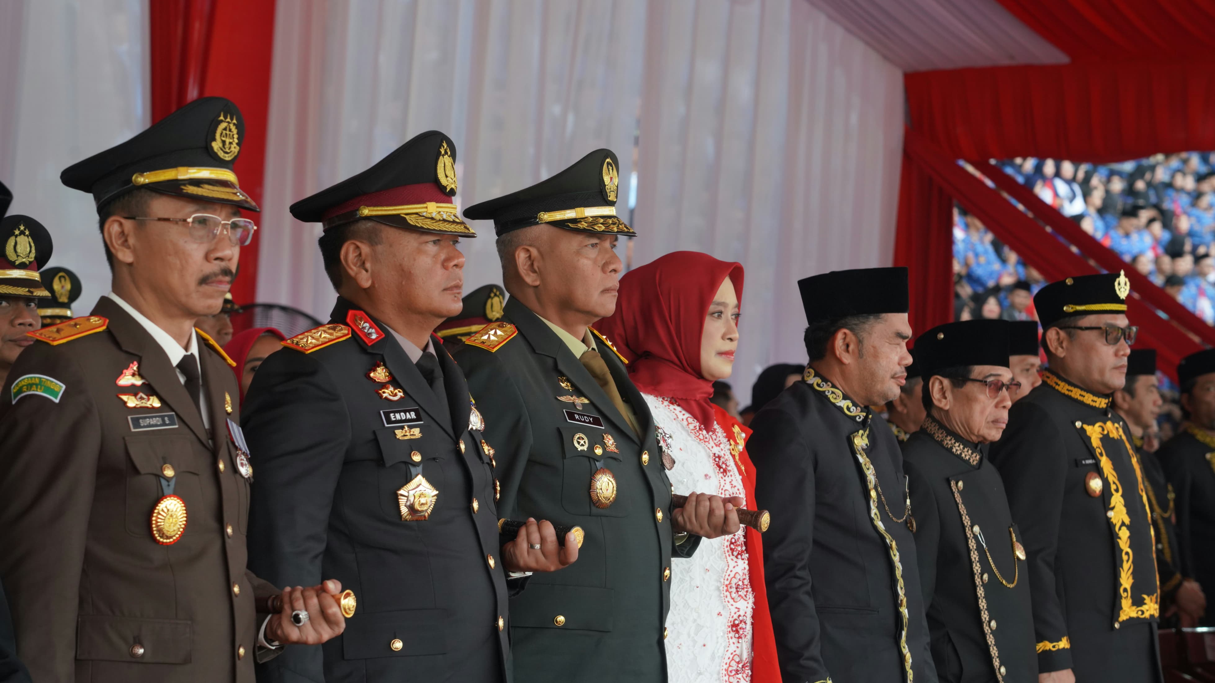 Upacara Detik-Detik Proklamasi HUT ke-80 RI di Samarinda Berjalan Khidmat