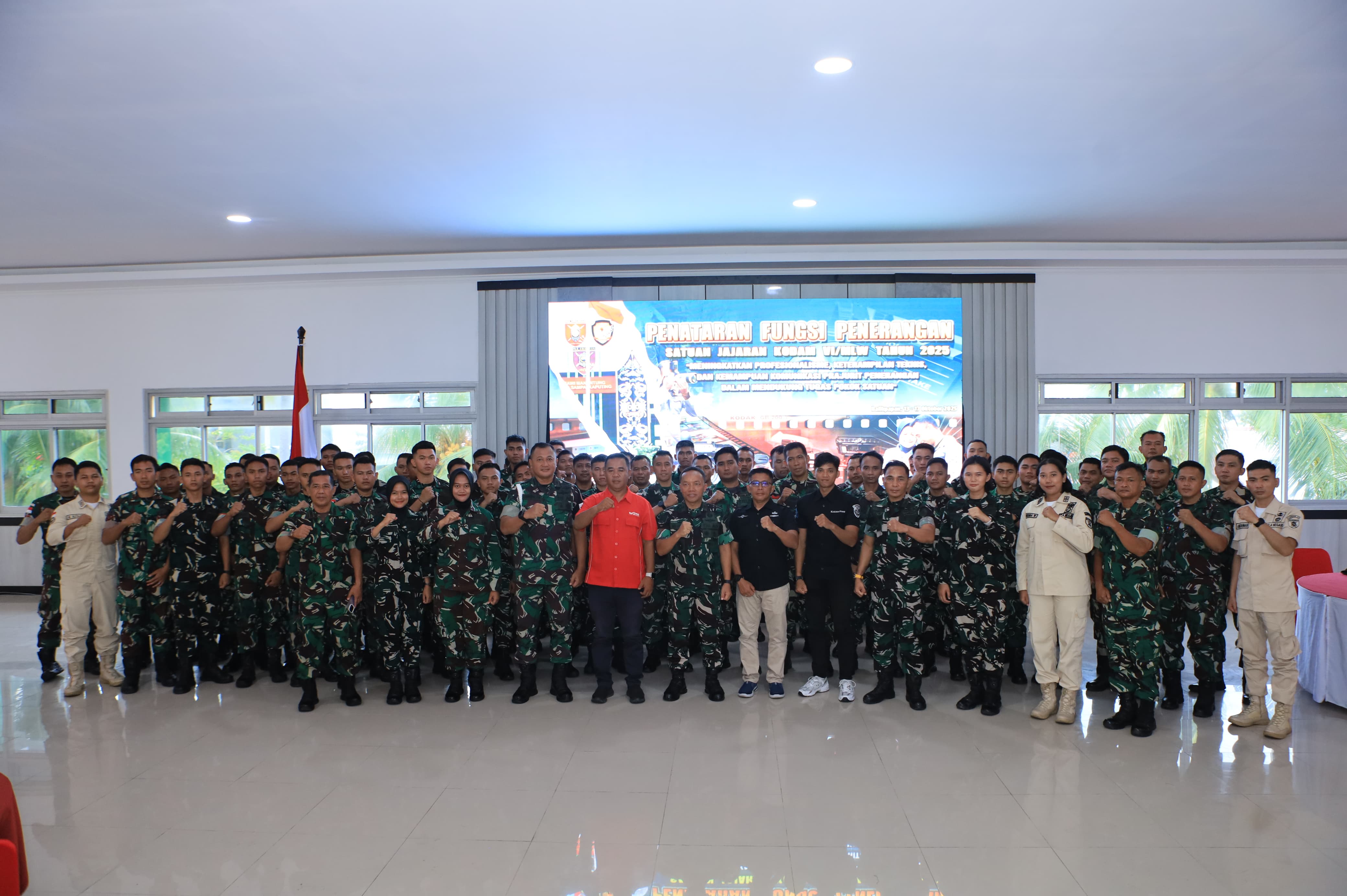 Fotografer & Videografer Jajaran Kodam VI/Mulawarman Sharing Bareng Media Nasional