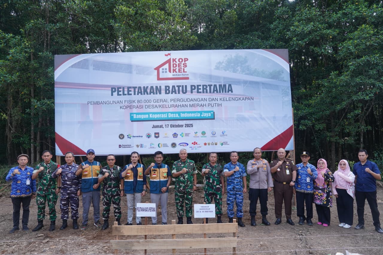 Ground Breaking Koperasi Merah Putih: Wujud Nyata Ekonomi Kerakyatan dari Desa untuk Indonesia