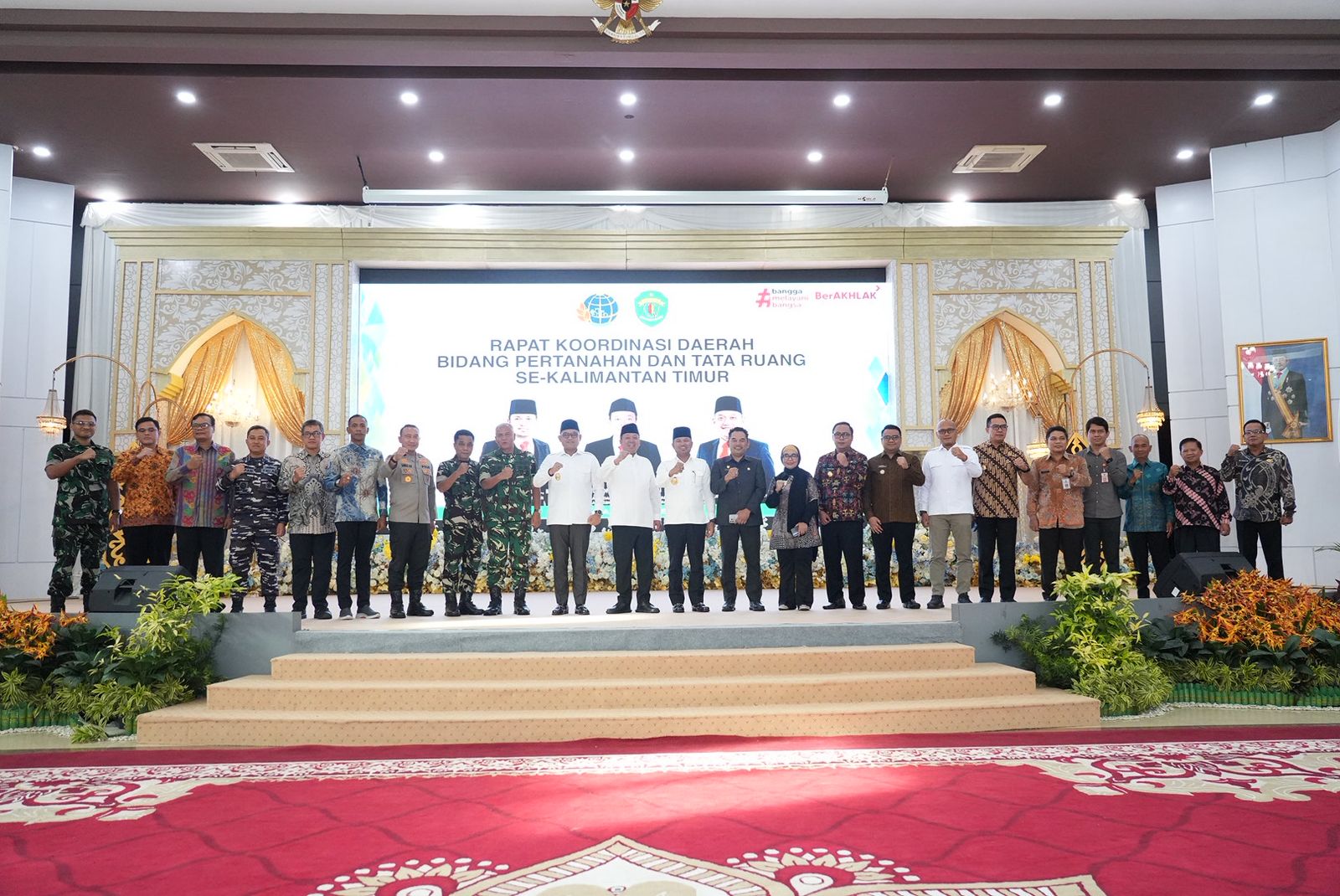 Kodam VI/Mulawarman Tegaskan Komitmen Stabilitas Wilayah dalam Reforma Agraria dan Penataan Ruang Kaltim