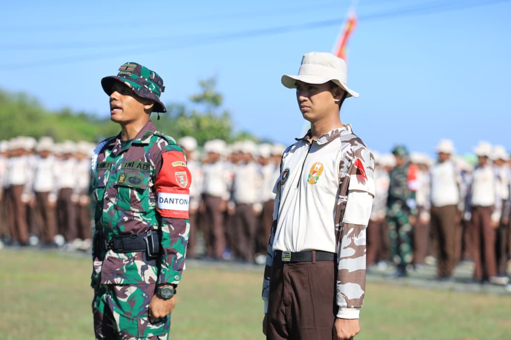Pangdam VI/Mulawarman Buka Kegiatan Persami Korps Kadet Republik Indonesia (KKRI) Tahun 2025 di Amborawang