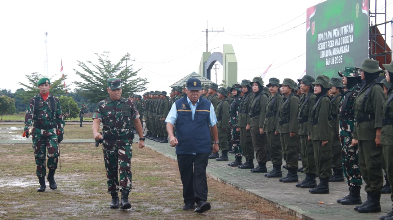 Upacara Penutupan Retreat Pegawai OIKN Berlangsung Khidmat dan Penuh Motivasi