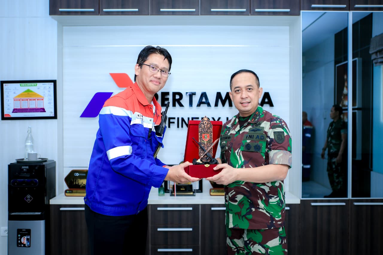 Audiensi Pangdam VI/Mulawarman dengan General Manager Pertamina RU V Balikpapan