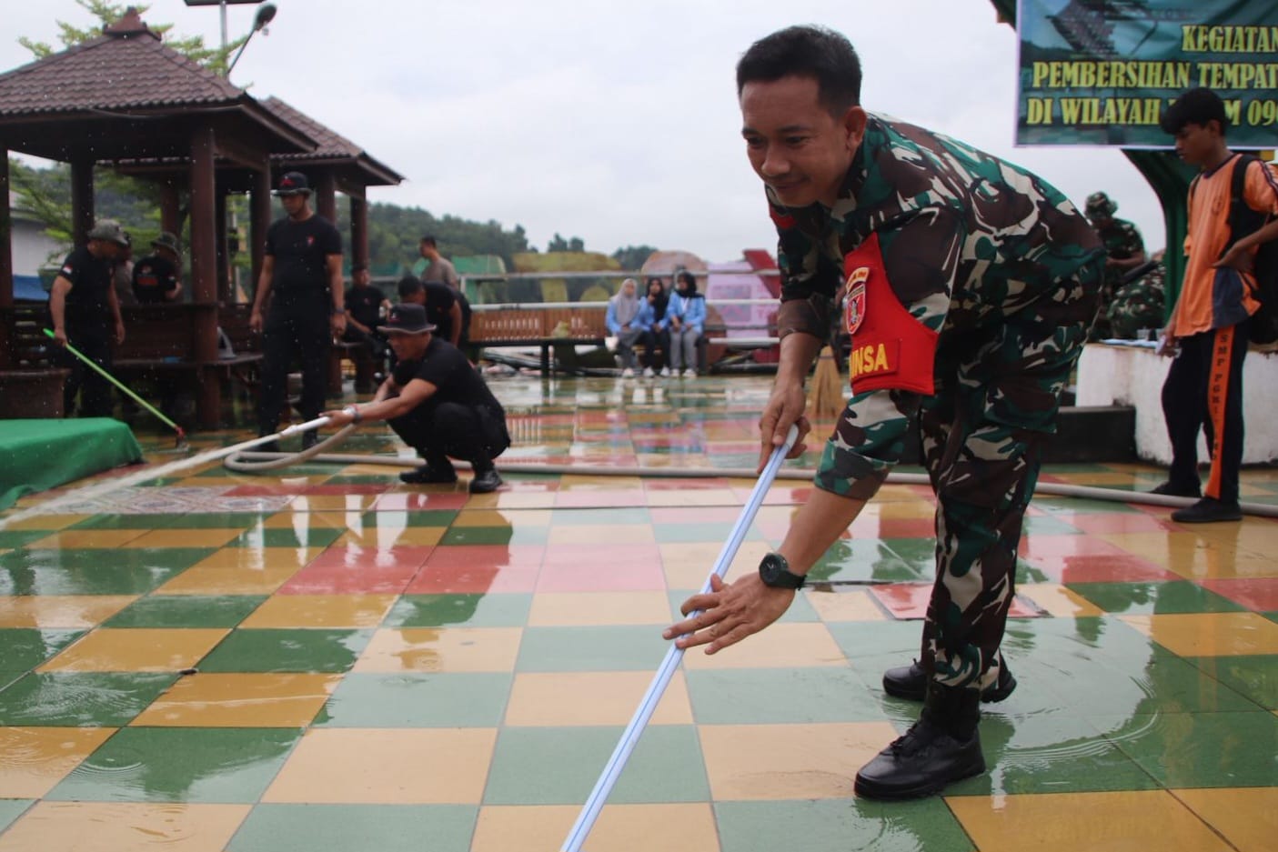 Kodam VI/Mulawarman Gelar Pembersihan Tempat Ibadah Sambut Ramadhan 1447 H