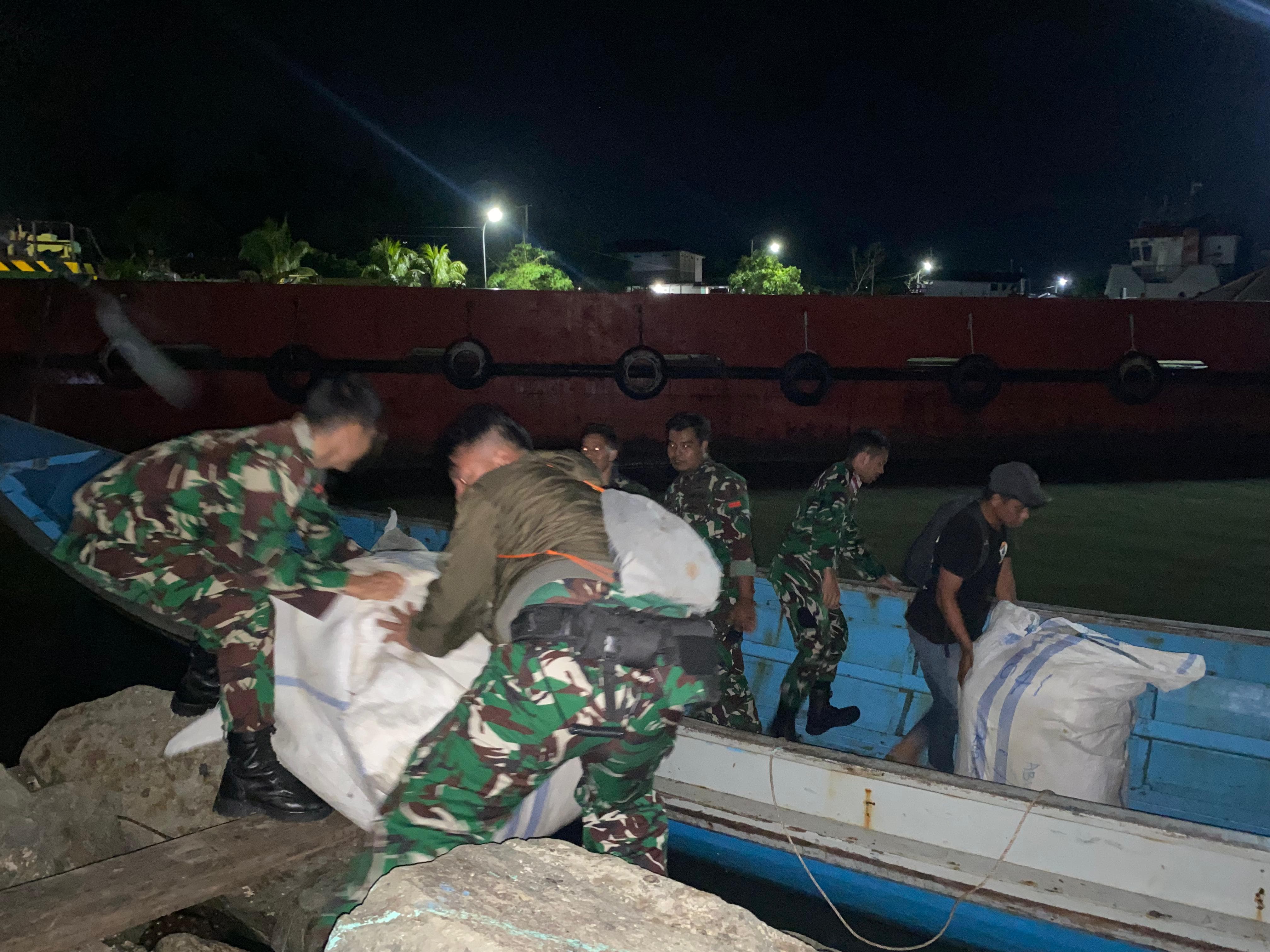 Sinergitas Aparat Gagalkan Ballpress Ilegal di Perbatasan Utara Kalimantan