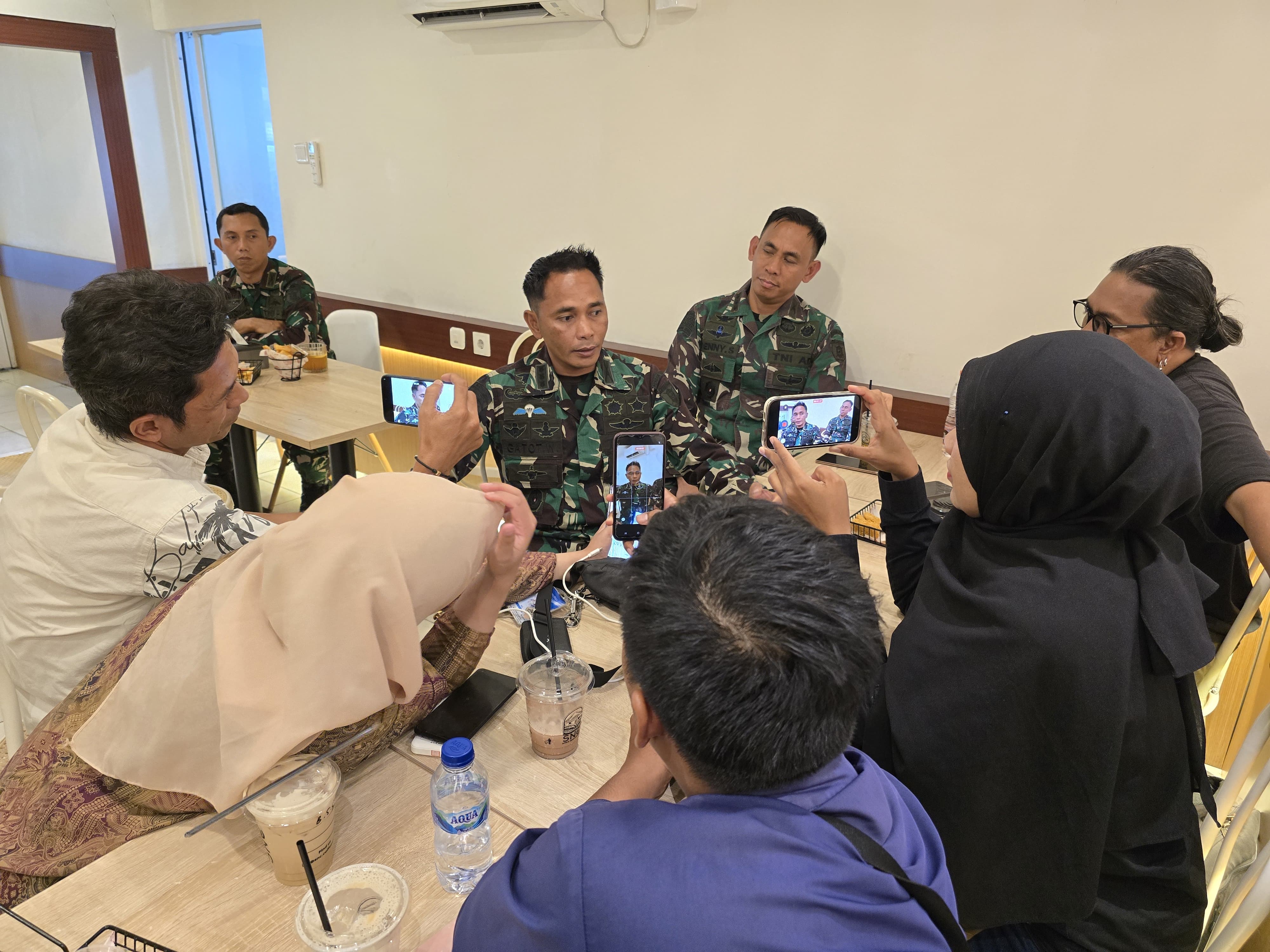 Perkuat Sinergi dan Komunikasi, Kapendam VI/Mlw dan Kodim 0905/Balikpapan Gelar Bincang Santai Bersama Media