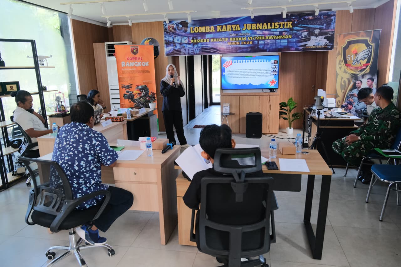Adu Kreativitas Generasi Muda, Kodam VI/Mlw Sukses Gelar Lomba Karya Jurnalistik 2026