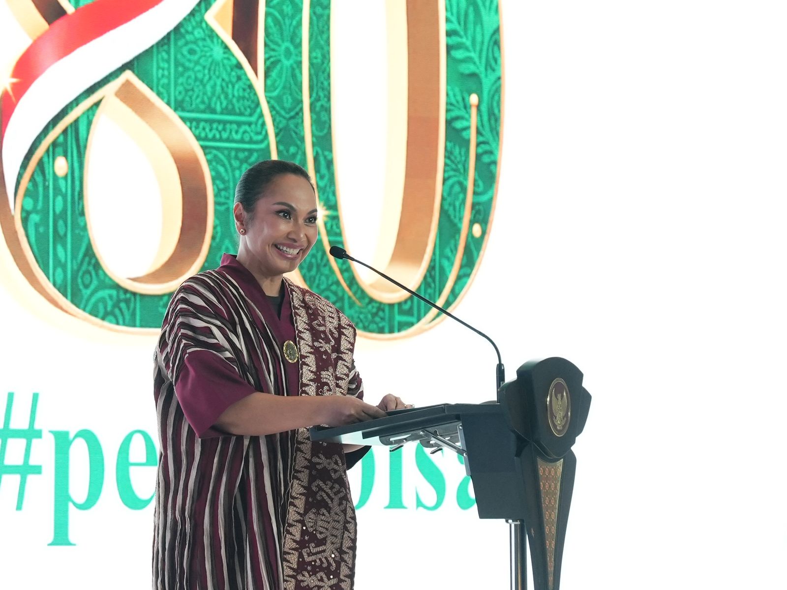 Cultural Vibes! Stand Sulam Tumpar Jadi Spot Favorit di Persit BISA 2026