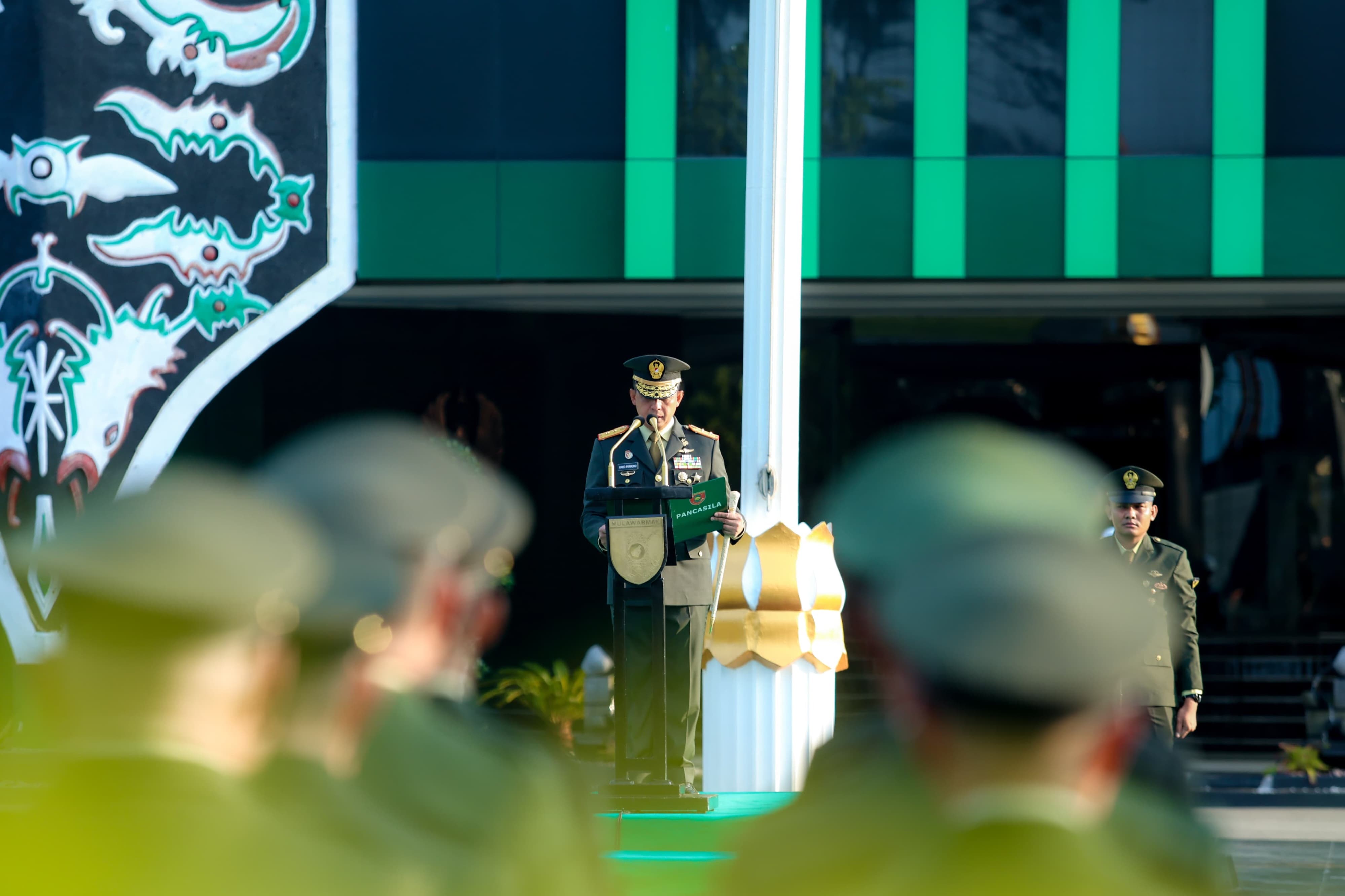 Di Tengah Arus Perubahan Dunia, Pangdam VI/Mulawarman Ingatkan Pentingnya Pancasila