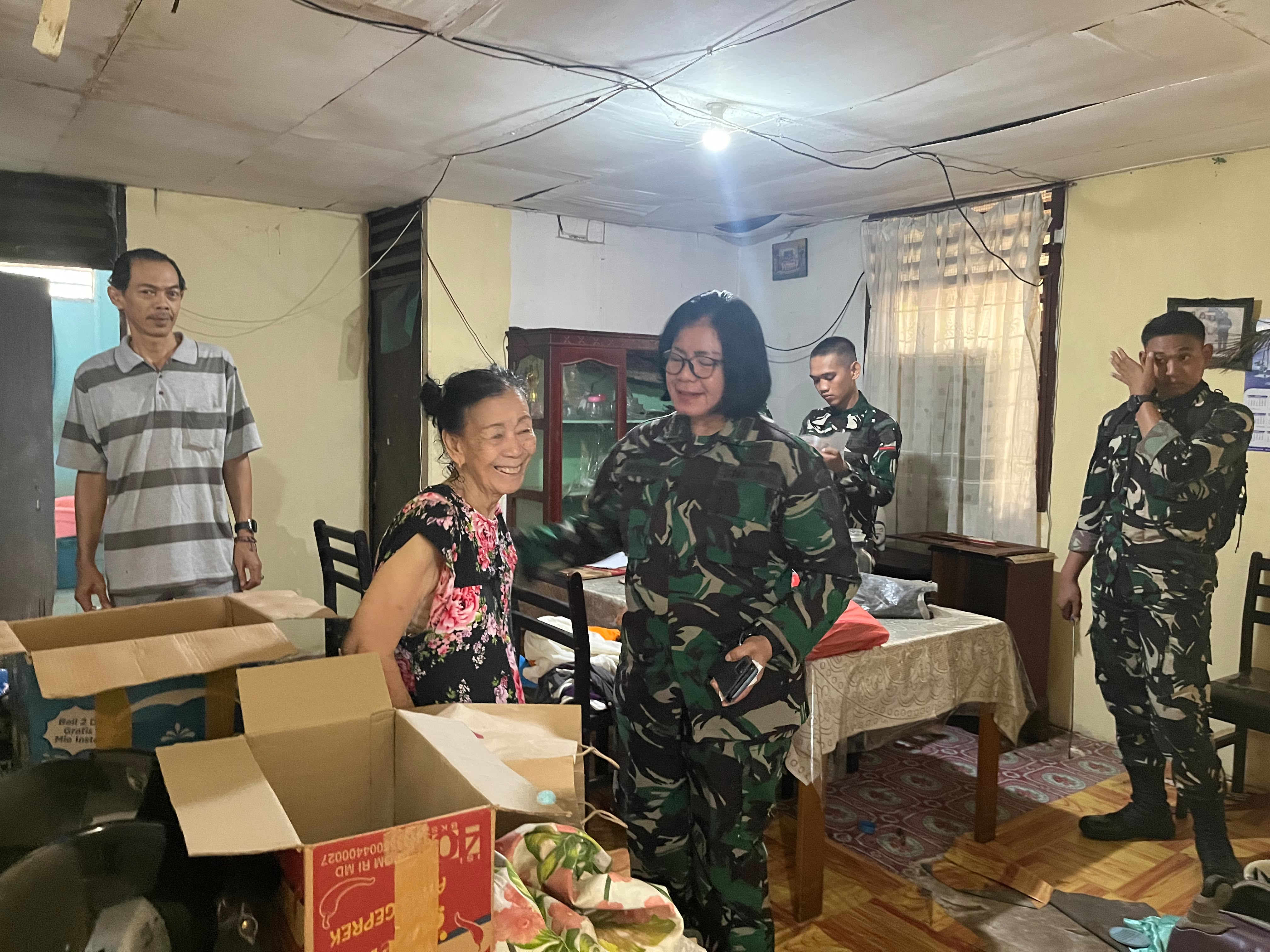 Kodam VI/Mulawarman Laksanakan Bantuan Relokasi Secara Humanis di Sumber Rejo
