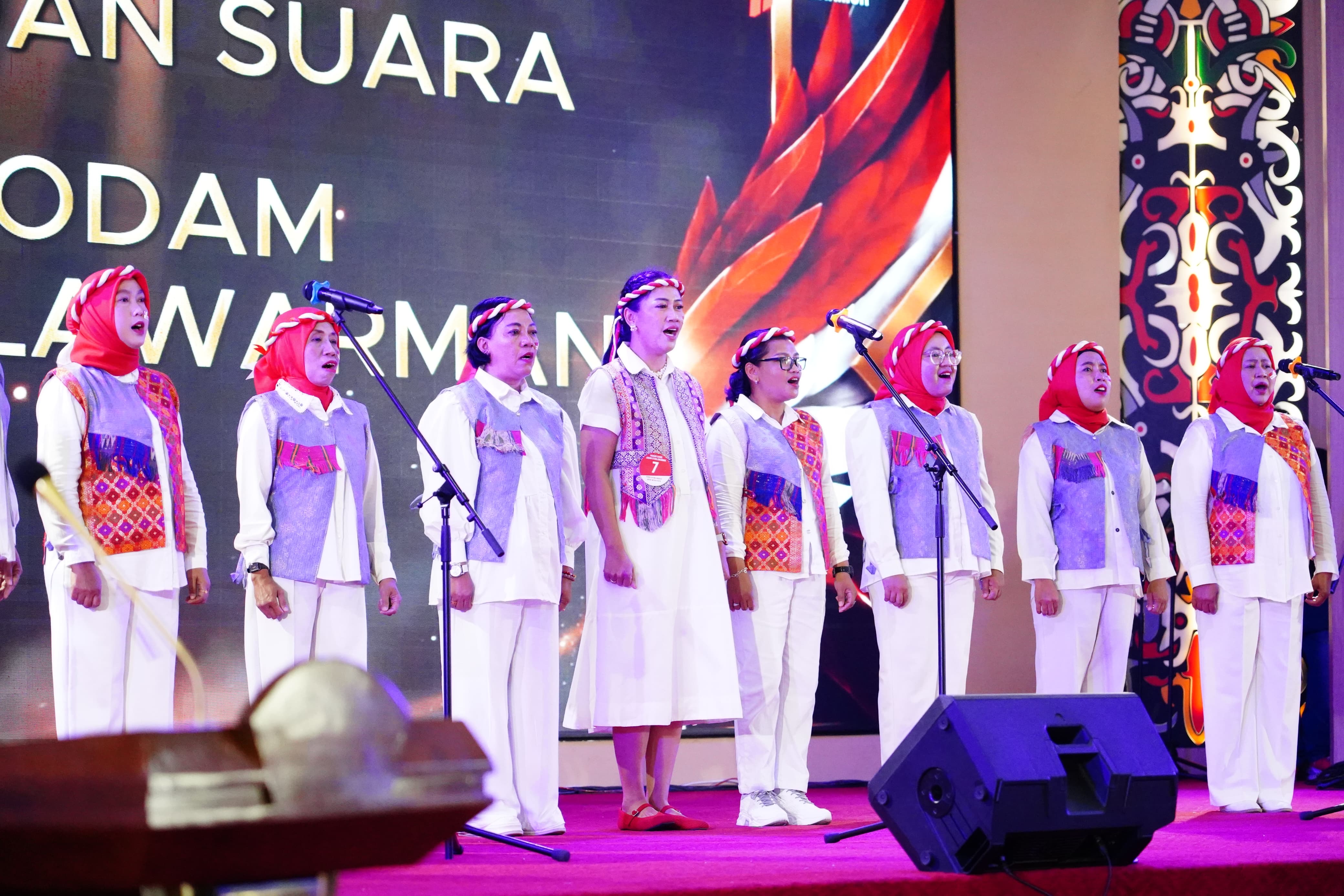 Gelorakan Semangat Kemerdekaan, Kodam VI/Mlw Gelar Kompetisi Menyanyi "Teruslah Melangkah Untuk Merah Putih