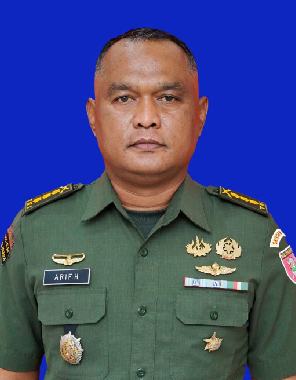 Aspers Kasdam VI/Mulawarman (Kolonel Inf Arif Harianto, S.H.)