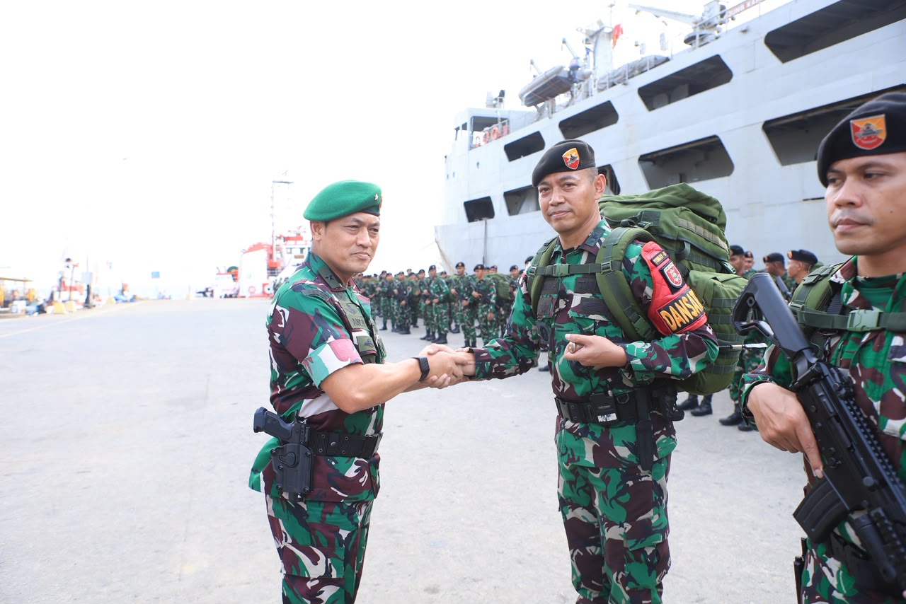 Sukses Amankan Garis Depan NKRI, Prajurit Pamtas Diminta Tetap Jaga Jiwa Profesionalisme